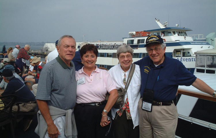 Jim Holycross & Angie with Tony Filosa & his wife - San Diego, California