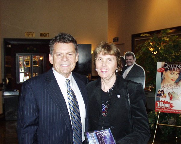 Les Brown, Jr. and Norma Marlatt at the Les Brown Show - Branson, MO