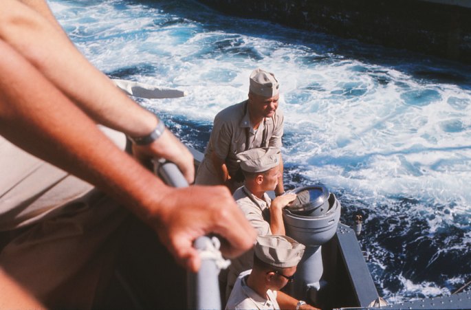 View from the Flying Bridge - March 1966