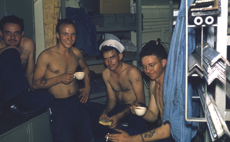 USS Sproston shipfitter shop