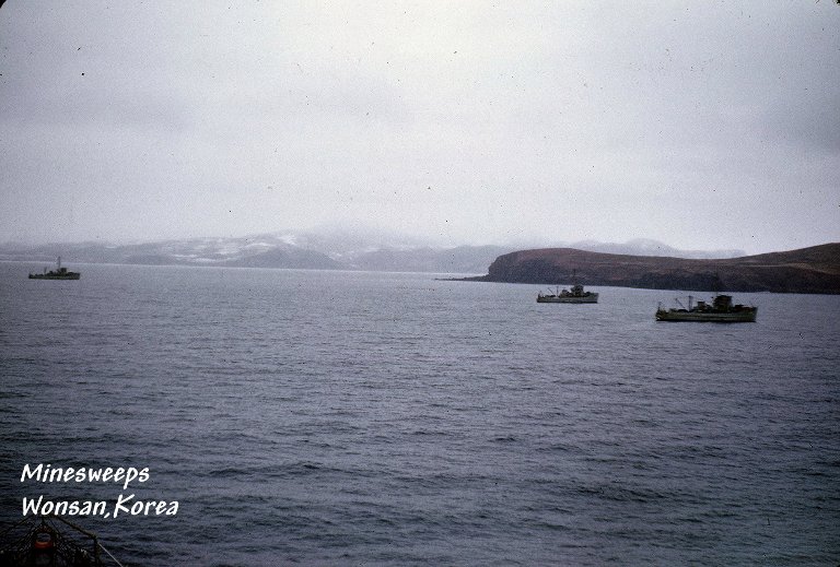 Minesweeps -Wonsan, Korea