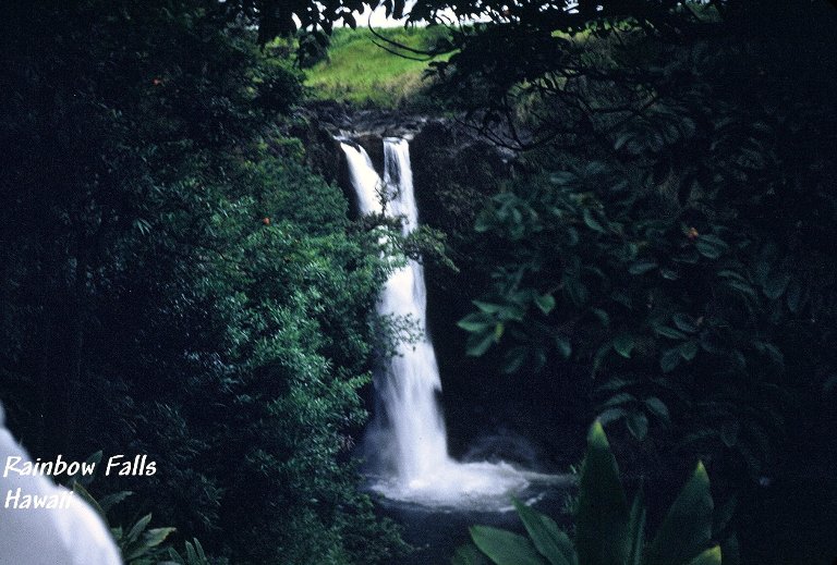 Rainbow Falls - Hawaii