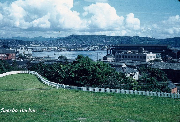 Sasebo Harbor, Japan