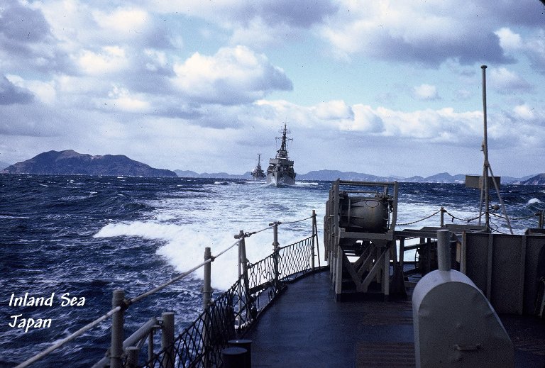 Ships on the Inland Sea of Japan