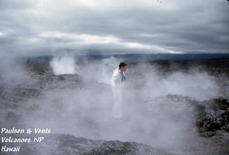 Paulsen at Volcanoes National Park