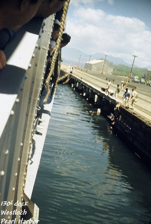 Damaged Westloch pier