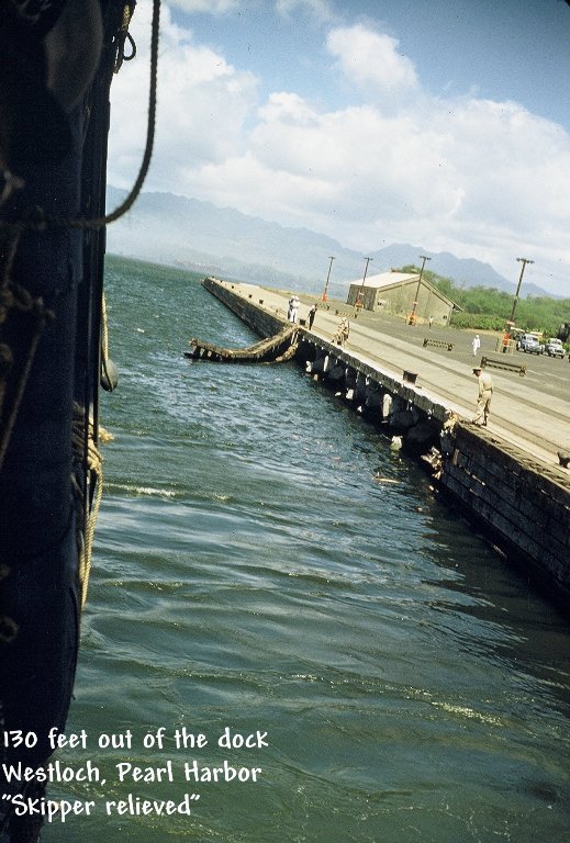 Damaged Westloch pier