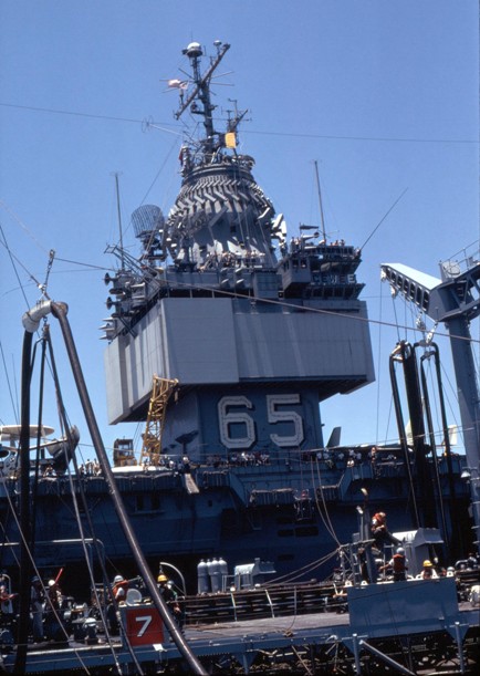 The Island - USS Enterprise (CVN-65) - 1967